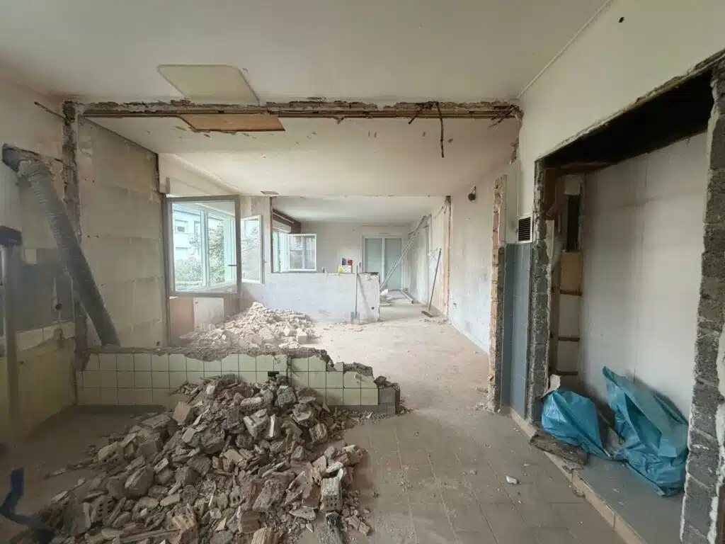 Appartement en rénovation à Sélestat suivi par Melvi Interieur dans le cadre d’un projet d’aménagement intérieur